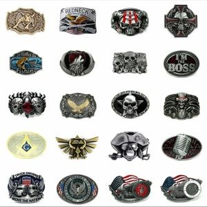 Men Belt Buckles women also available too must order $20 per buckle